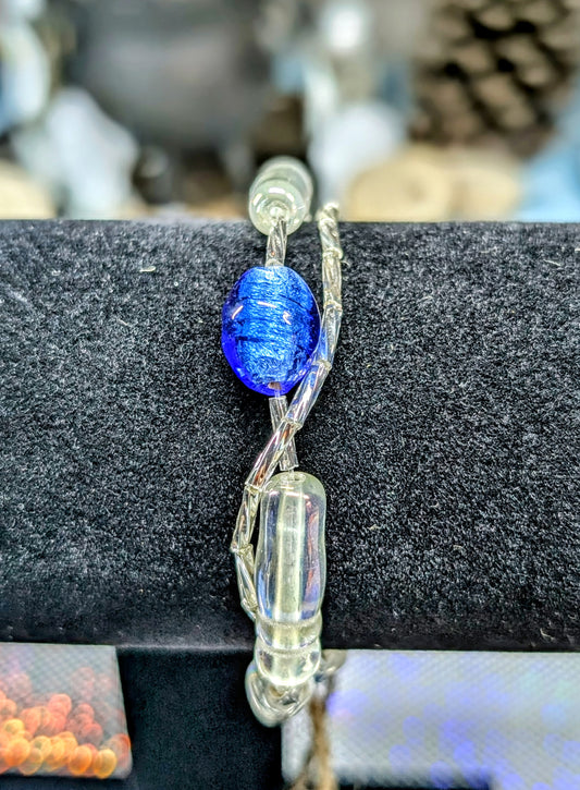 "ATLANTIS" Glass Bead Bracelet (Bracelet #11)