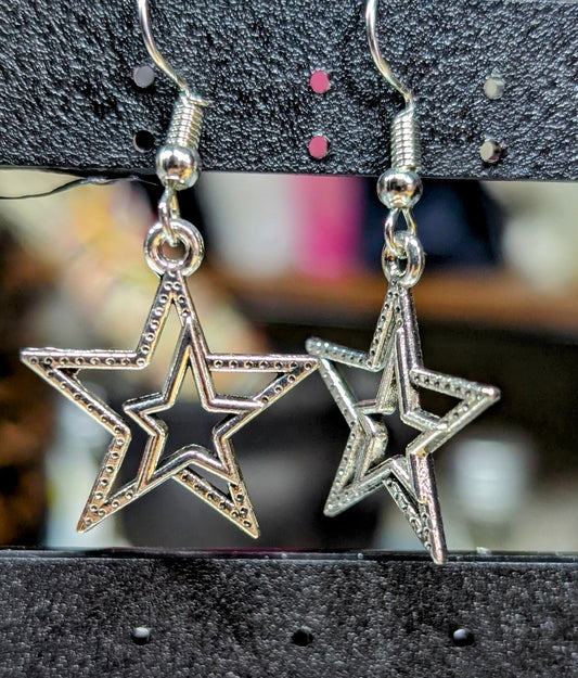 Bright Star Dangle Earrings (Earrings #29)