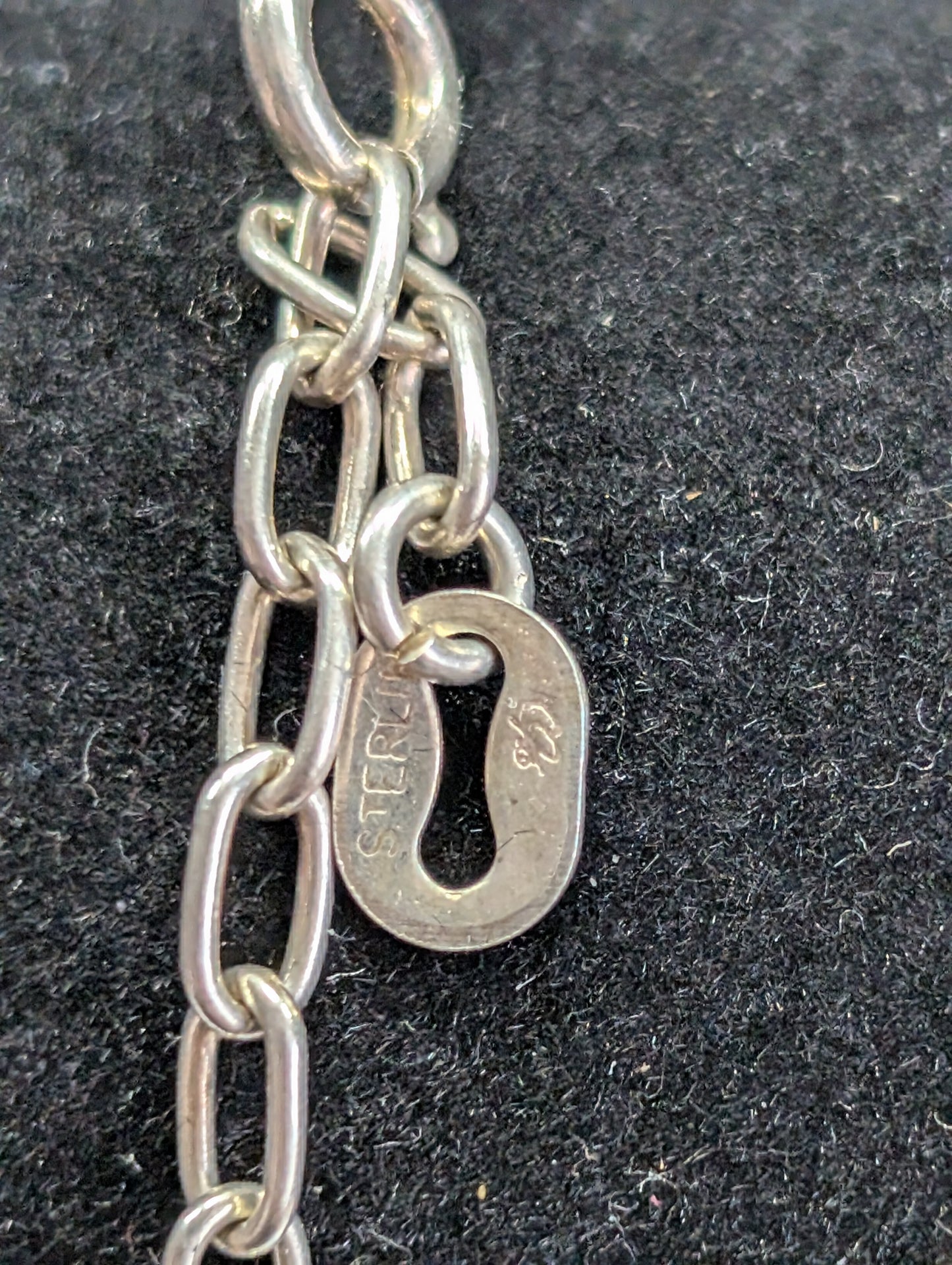 Carolyn Pollack Native American 45 Strand, Liquid Silver Bracelet (Vintage Bracelet #31  )